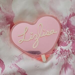 Liz Lisa Gyaru Himekaji Jfashion Heart-Shaped Pink Folding Mirror